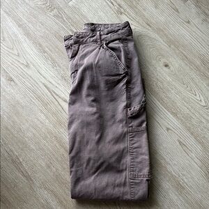 Brown cargo pants